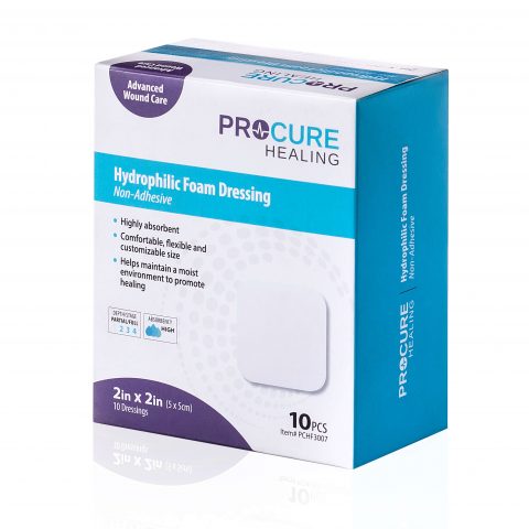 Hydrophilic Foam Dressing (Non-Adhesive)