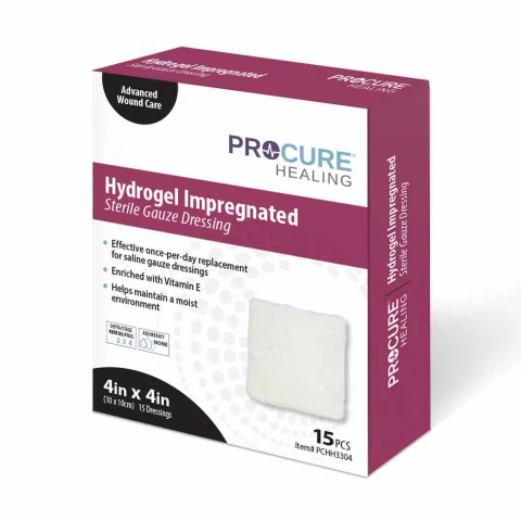 Hydrogel Impregnated Sterile Gauze Dressing